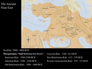 The Ancient Near East