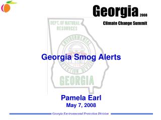 Georgia Smog Alerts