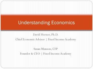 Understanding Economics