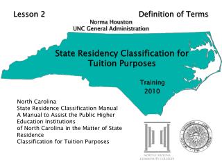 State Residency Classification for Tuition Purposes Training