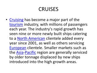 CRUISES