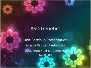 ASD Genetics