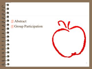 Abstract Group Participation