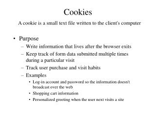 Cookies