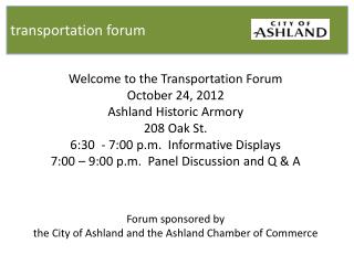 transportation forum