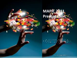 MAPIC 2011 Presentation