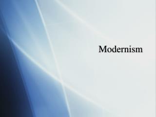 Modernism