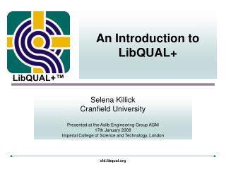 An Introduction to LibQUAL+