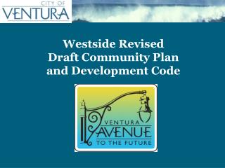 Westside Revised Draft Community Plan and Development Code