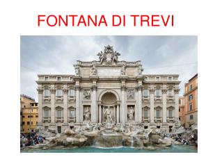 FONTANA DI TREVI