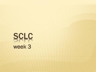 SCLC