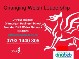Changing Welsh Leadership
