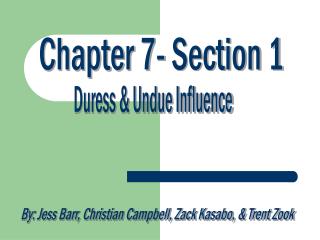 Chapter 7- Section 1