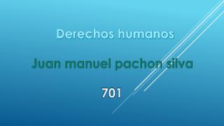 Derechos humanos