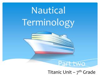 Nautical Terminology