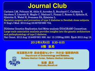 Journal Club