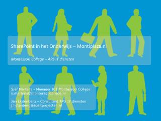 SharePoint in het Onderwijs – Montiplaza.nl