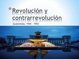 Revolución y contrarrevolución