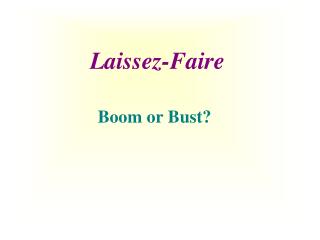 Laissez-Faire