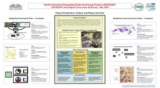 North Carolina Geospatial Data Archiving Project (NCGDAP)