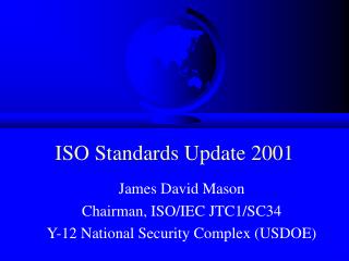 ISO Standards Update 2001