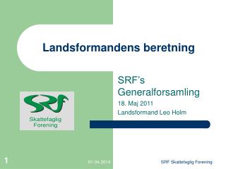 Landsformandens beretning