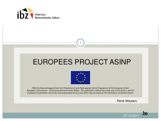 EUROPEES PROJECT ASINP