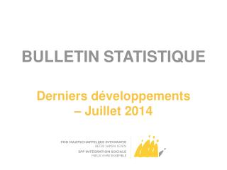 BULLETIN STATISTIQUE