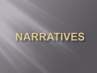 Narratives