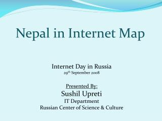 Nepal in Internet Map