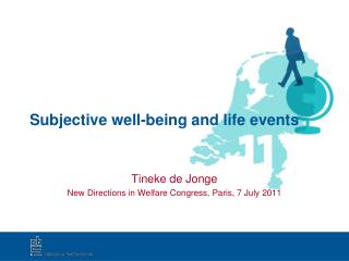 Subjective well-being and life events