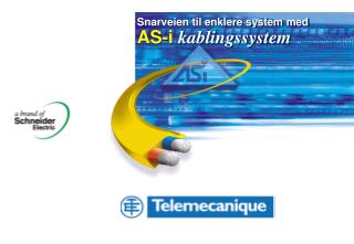 Snarveien til enklere system med AS-i kablingssystem
