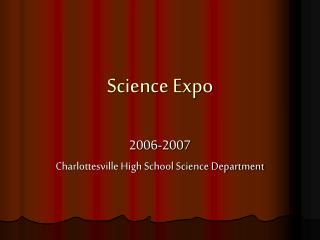 Science Expo