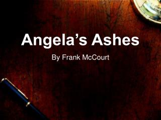Angela’s Ashes