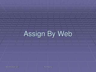 Assign By Web