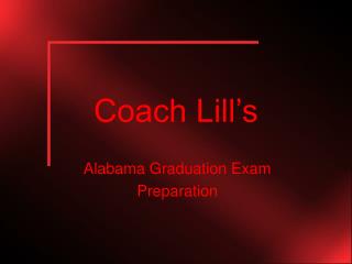 Coach Lill’s