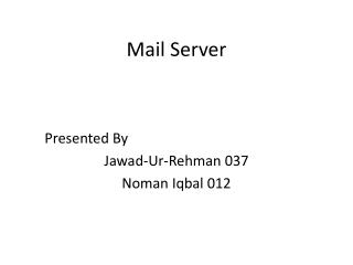 Mail Server