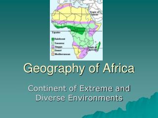 Geography of Africa