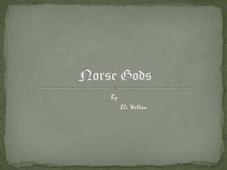 Norse Gods