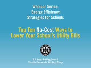 Top 10 No Cost Ways to Green Your School (with local program examples)
