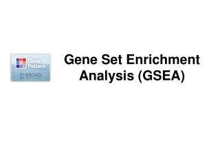 Gene Set Enrichment Analysis (GSEA)