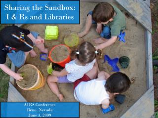 Sharing the Sandbox: I &amp; Rs and Libraries