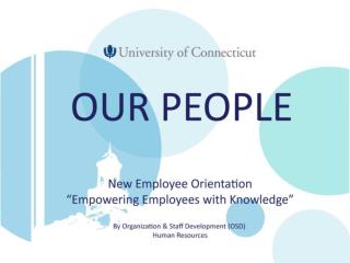 New Employee Orientation (NEO) Agenda