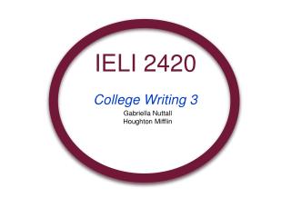 IELI 2420