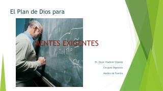 El Plan de Dios para