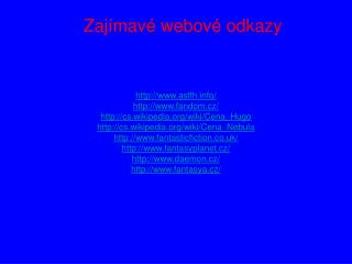 Zajímavé webové odkazy