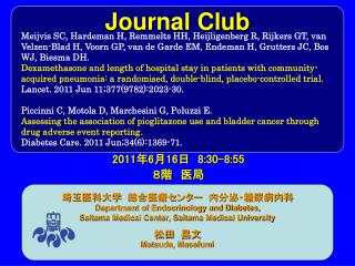 Journal Club