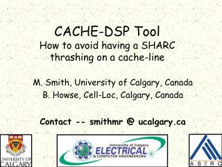CACHE-DSP Tool How to avoid having a SHARC thrashing on a cache-line