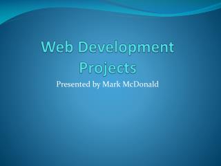 Web Development Projects