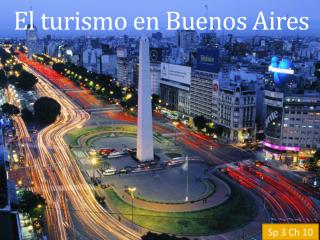 El turismo en Buenos Aires